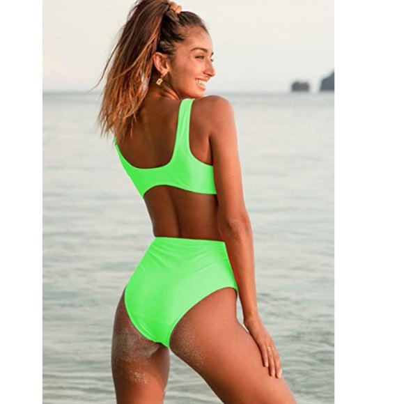 Cute Crop Top Athletic Two Piece - Picture 5 of 7